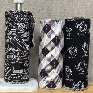 Toalhas de papel sem papel 12-10”x12” 1-ply / Cozinha ecológica / Decoração de cozinha / Toalhas de pano reutilizáveis / Vida sustentável com desperdício zero