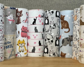 Wiederverwendbare Baumwoll-Flanelltücher: Umweltfreundliche papierlose Küche, 12-er Set (10 "x 12 ")