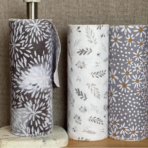 Reusable Cotton Flannel Towels: Eco-Friendly Paperless Kitchen, Set of 12 (10”x12”)