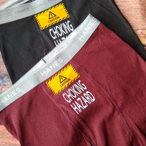 Free shipping - Funny Naughty Men's Boxer Briefs - Choking hazard- 1 item per order - read listing for information on color/brands available