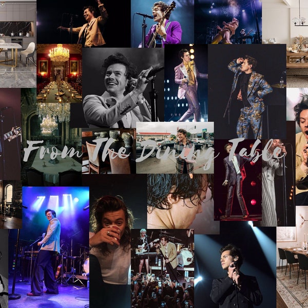 Harry Styles From the Dining Table Etsy Australia