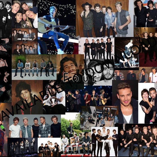 FOUR One Direction (Collage)