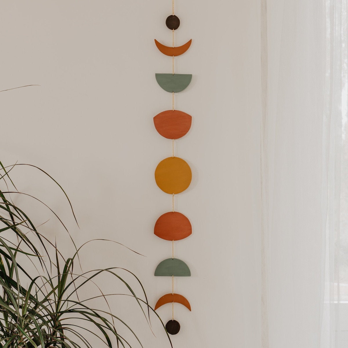 Color Moon Phase Wall Hanging - Etsy