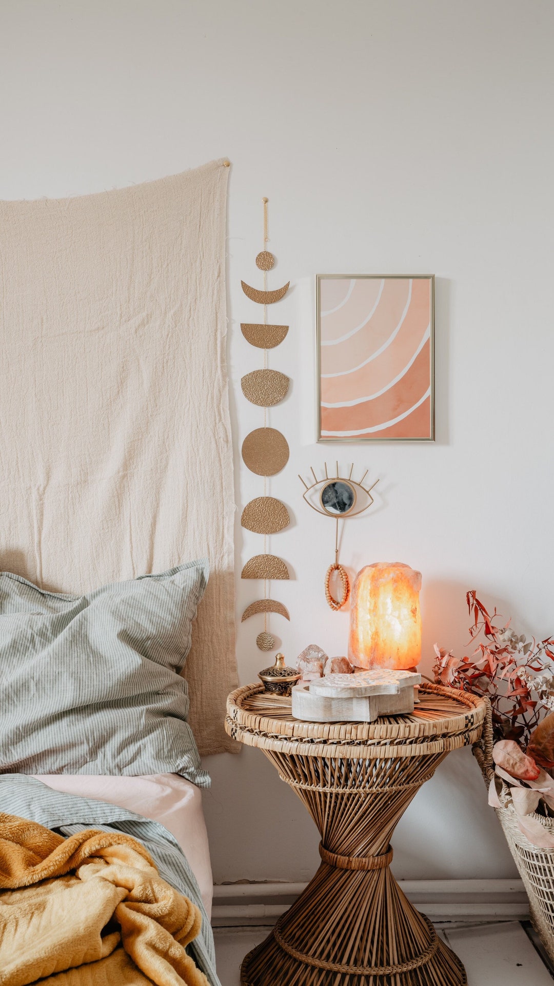 Moon Phase Wall Hanging - Etsy