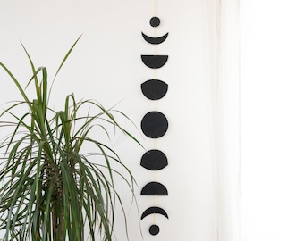 Maanfase wanddecoratie | Maan wanddecoratie