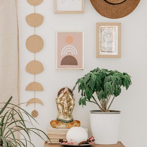 Moon Phase Wall Hanging - Etsy