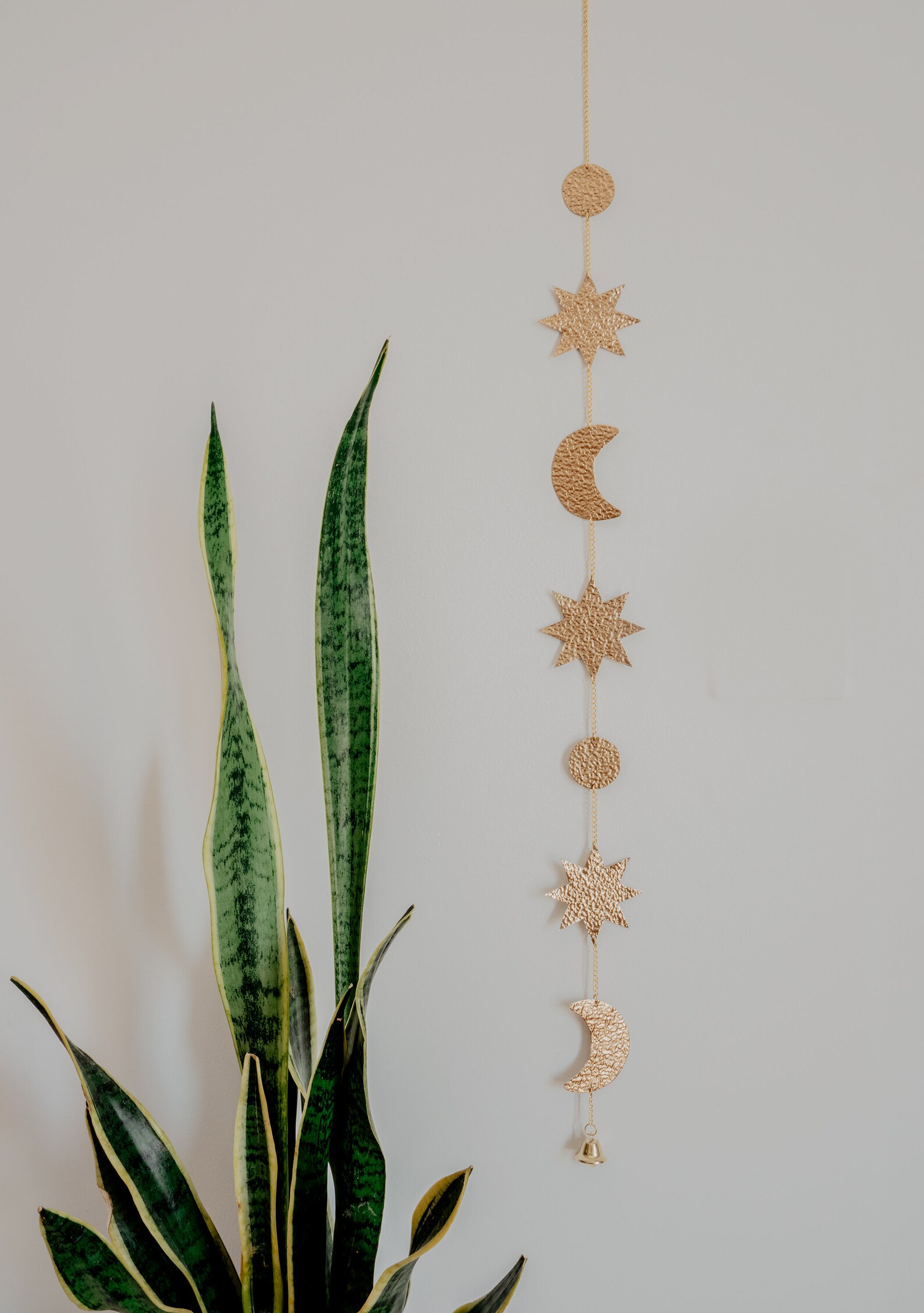 Moon Phase And Stars Garland Etsy
