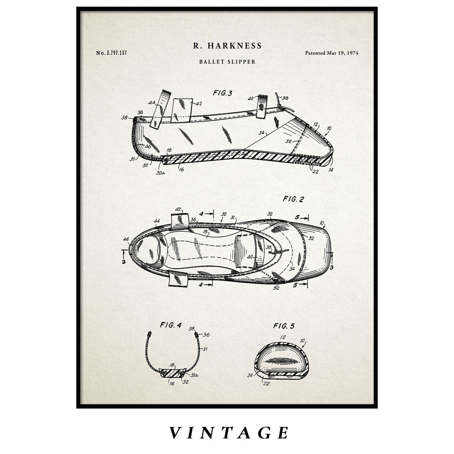 ballet slipper patent, ballet shoes, dance studio, ballerina gift, dance mom, ballet decor, ballerina, ballet shoes patent, qp57