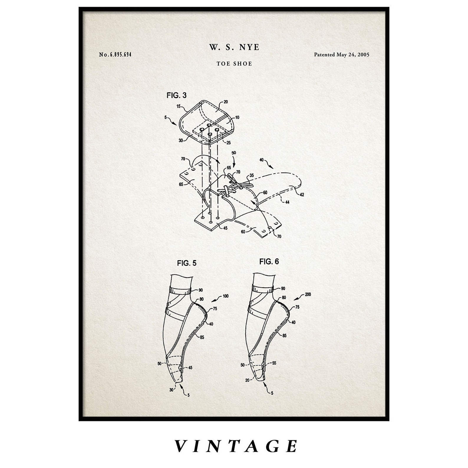 ballet toe shoe patent, ballet shoes, toe shoe, pointe shoe, dance studio, ballerina gift, dance mom, ballet decor, ballet paten