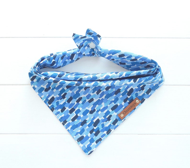 Dog Bandana Blue Dog Bandana Boy Dog Bandana Blue and Etsy
