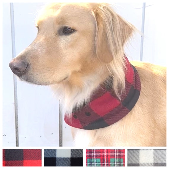 Fleece dog on sale scarf pattern