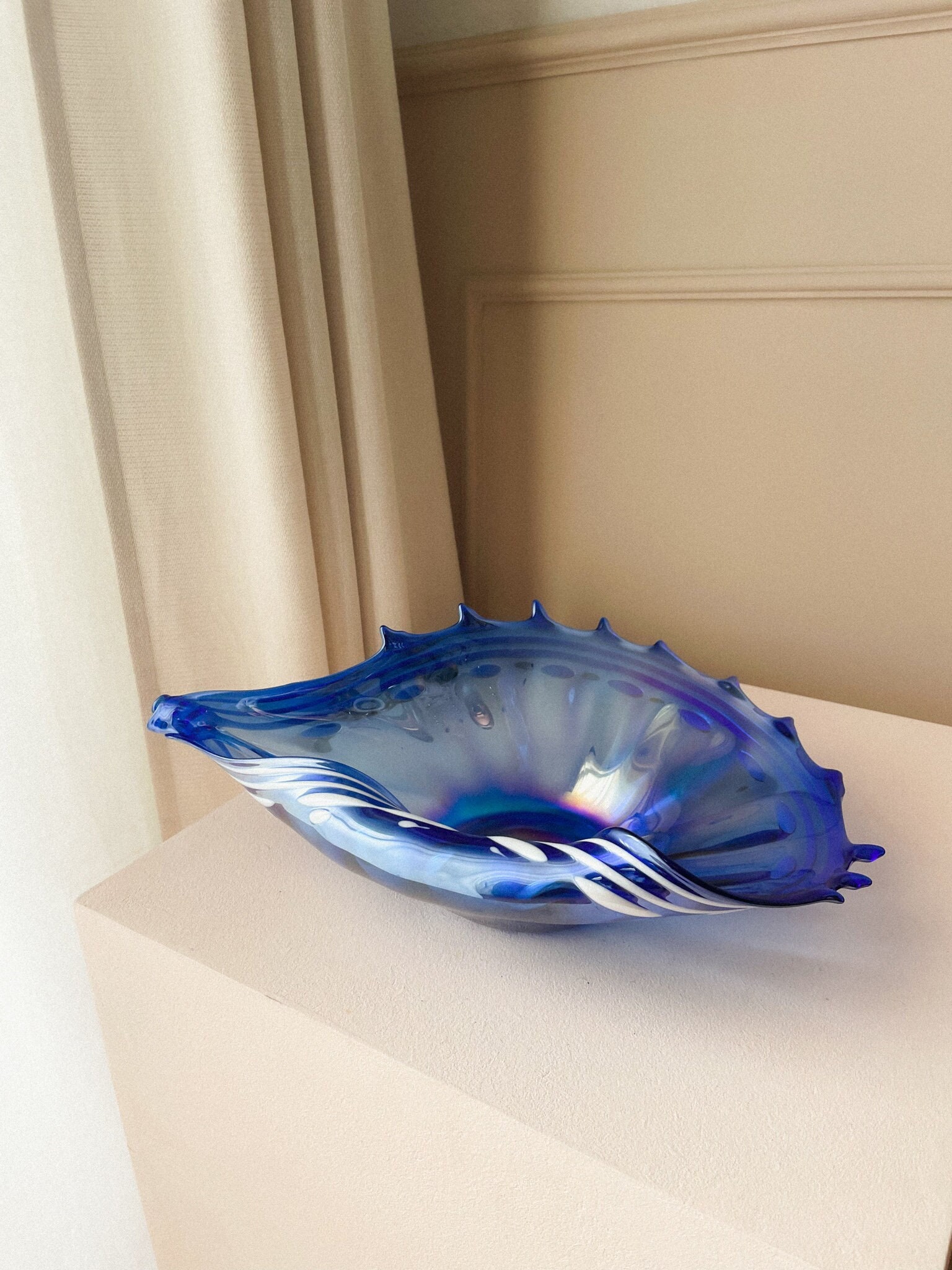 Grande coquille Bleue