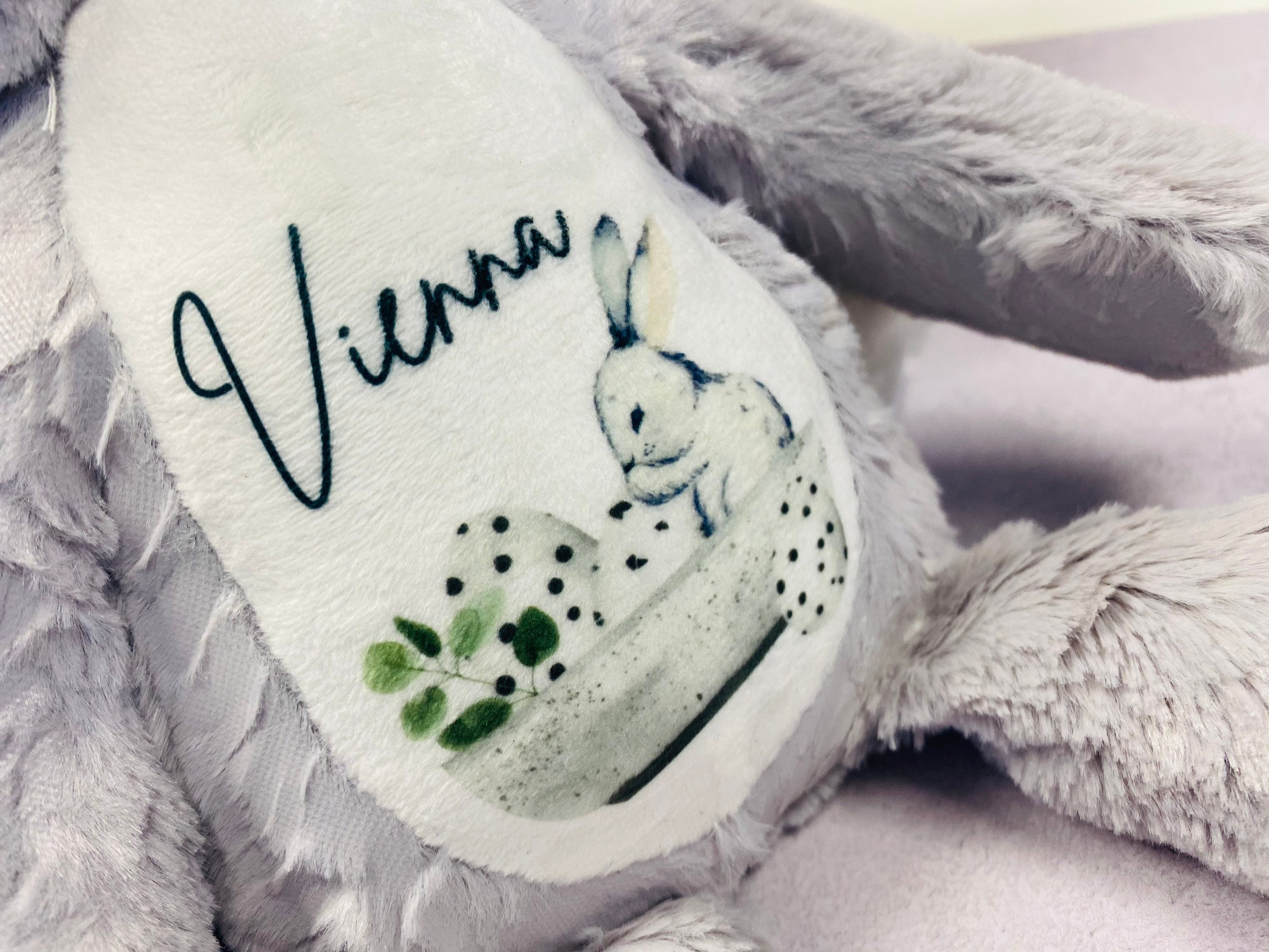 Easter gift personalised rabbit bunny toy | Etsy