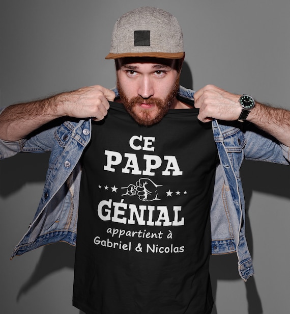 Ce Papa Génial Appartient à Cadeau Fête Des Pères T-shirt Unisex