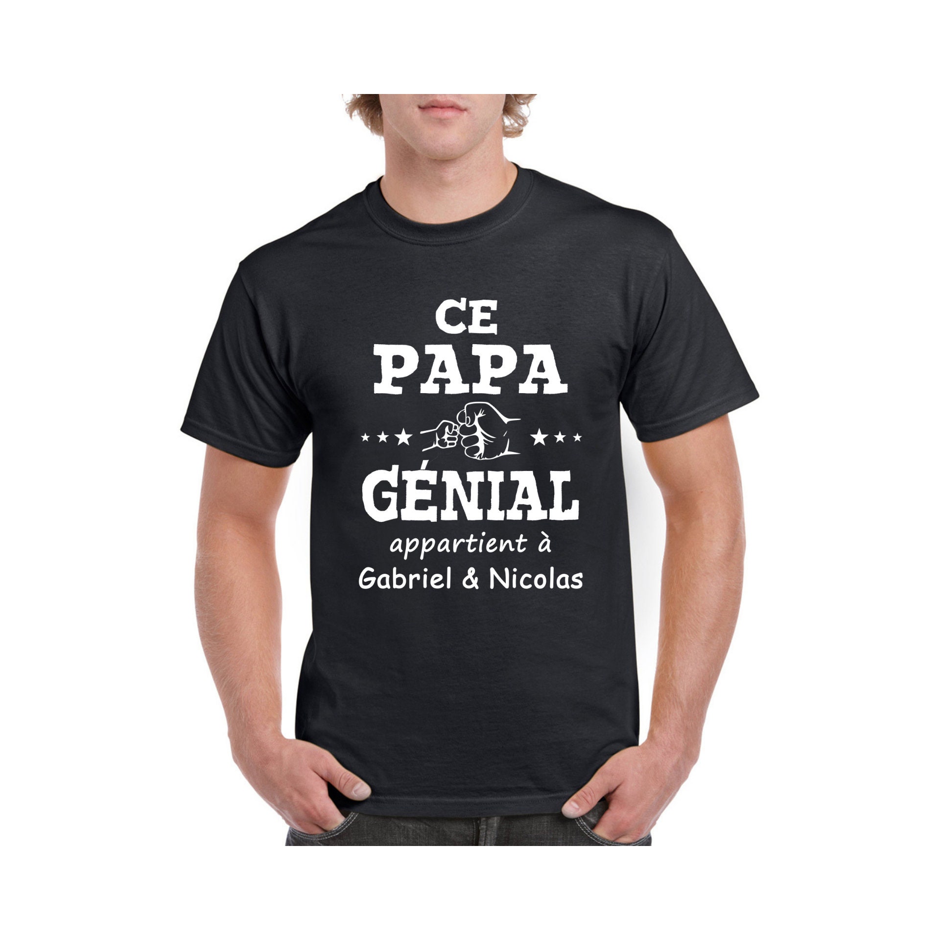 Porte-clés personnalisé Tu es un papa génial