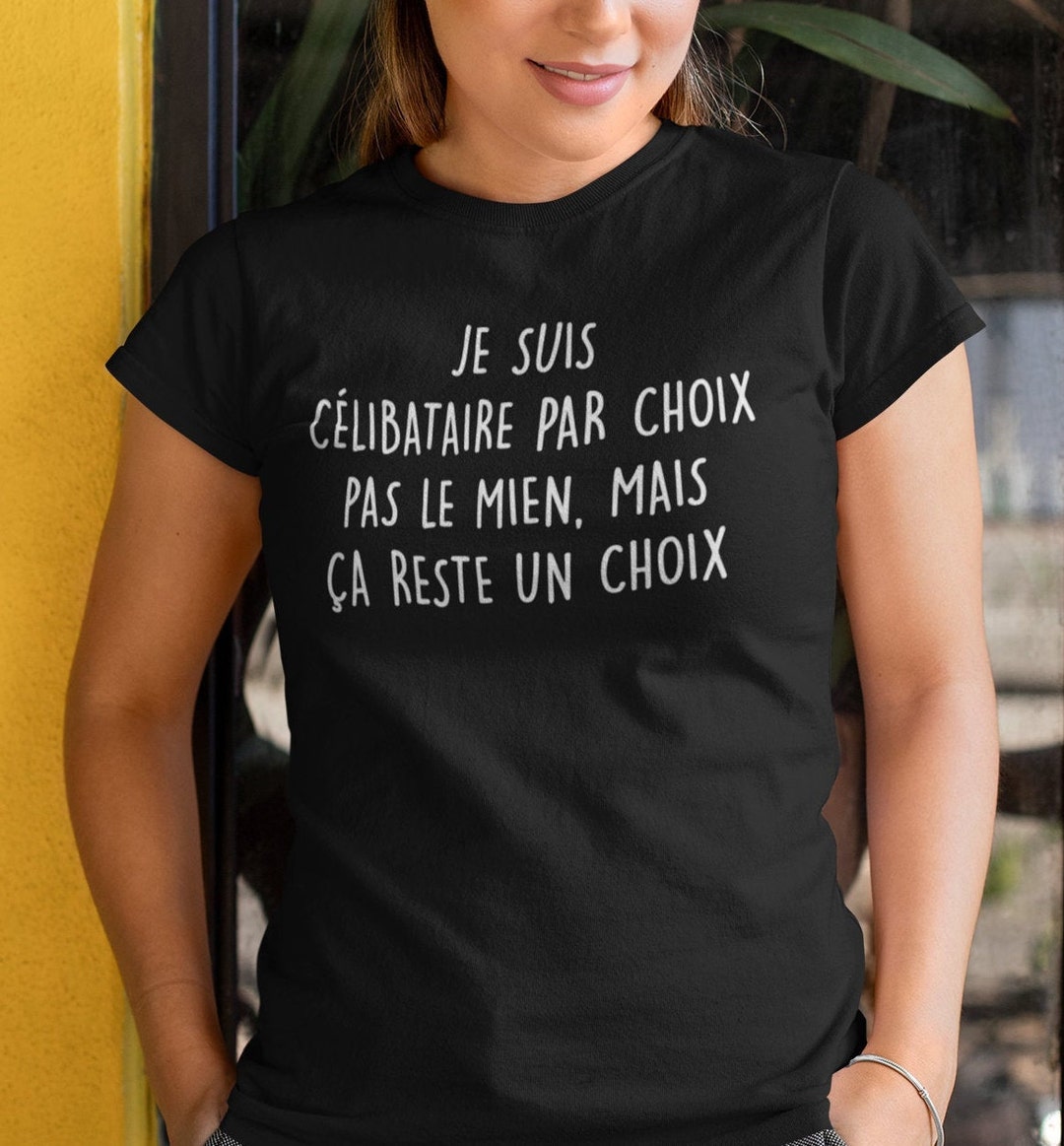 tee shirt pour couple original et rigolo, cadeau rigolo pour