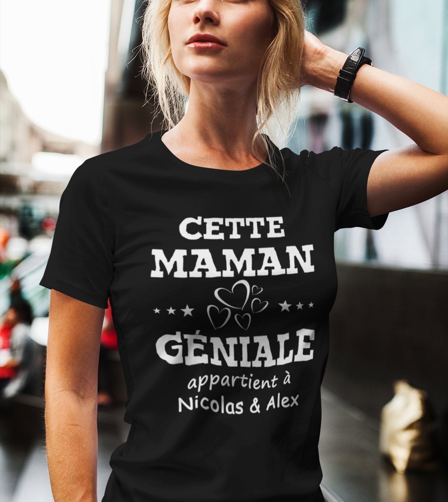 Cette maman géniale appartient à... cadeau maman | Etsy