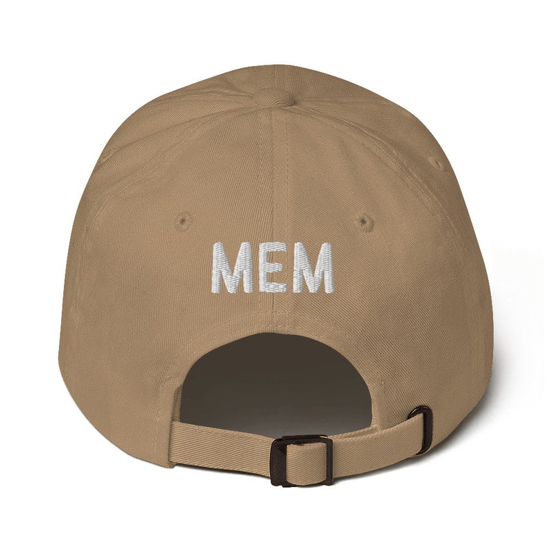 Memphis TN 901 Area Code Front MEM Airport Code Back 3D Puff Dad Hat memphis-tn-901-area-code-front-mem-airport-code-back-3d-puff-dad-hat