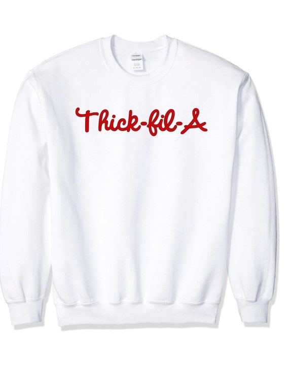 Thick fil a sweatshirt Clearance