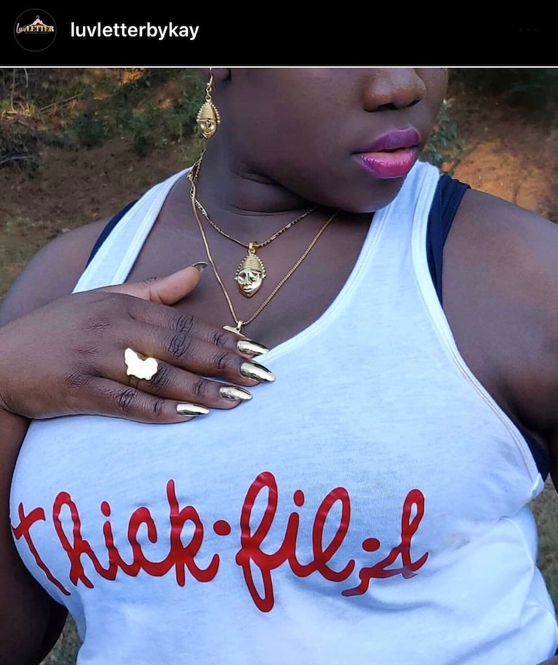 Thick-fil-A Tank Women