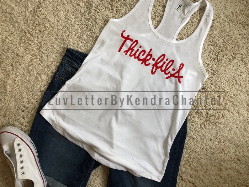 Thick-fil-A Tank Women