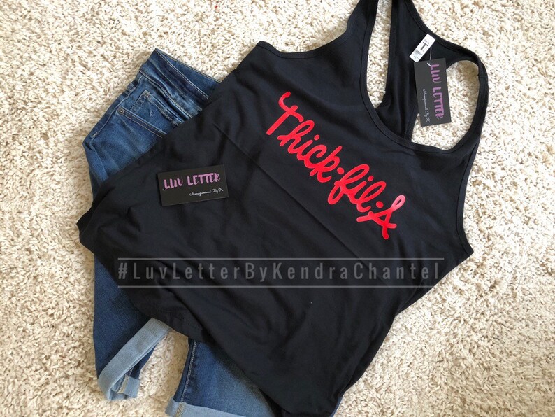 Thick-fil-A Tank Women