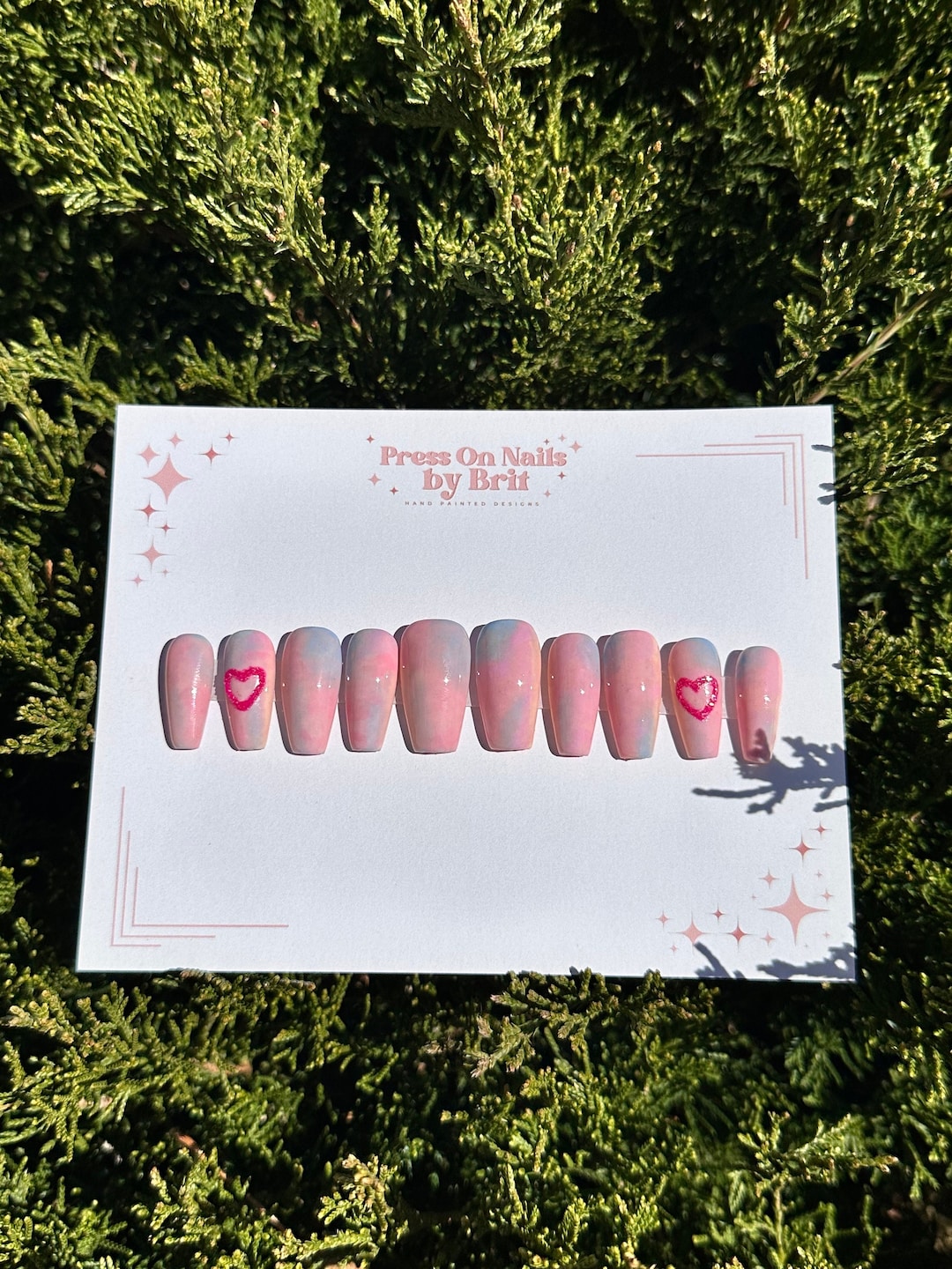 Lover Nails Eras Tour Nails Taylor Swift Album Nails Etsy