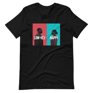 Low-Key Happy Short-Sleeve Unisex T-Shirt