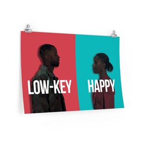 Low-Key Happy Printed