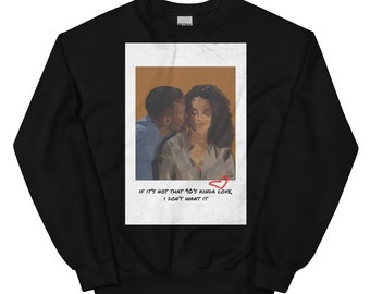 90&#39;s Kinda Love| Verschillende Wereld Unisex Sweatshirt