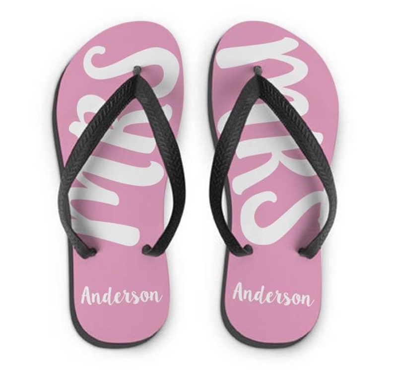 mr and mrs flip flops