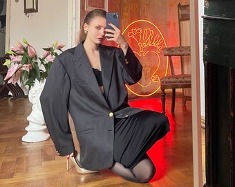 Vintage Gianni VERSACE Wool Blazer Pure 