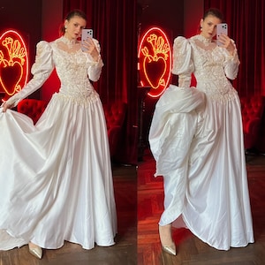 Vestido de novia años 80 hot sale