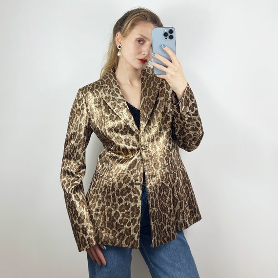 2000's BLUMARINE blazer, Documented Vintage Lurex… - image 1