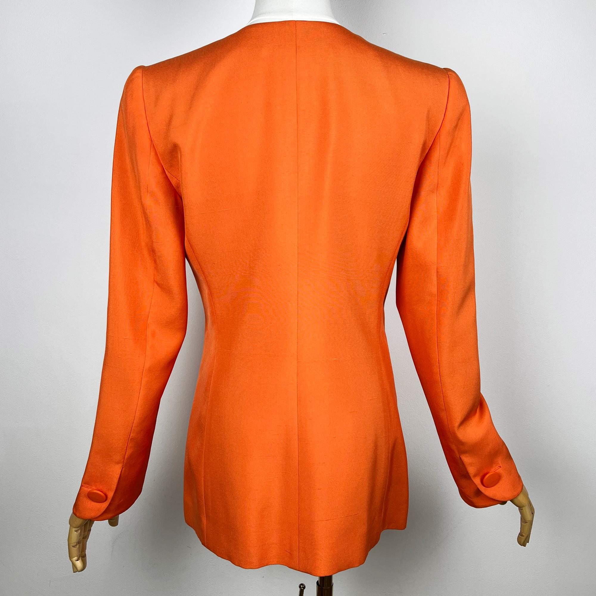 Vintage Giorgio Armani Jacket, 100% Silk Women's Suit Jacket