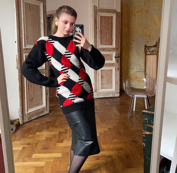 Vintage Christian DIOR Sweater, Mohair Sweater