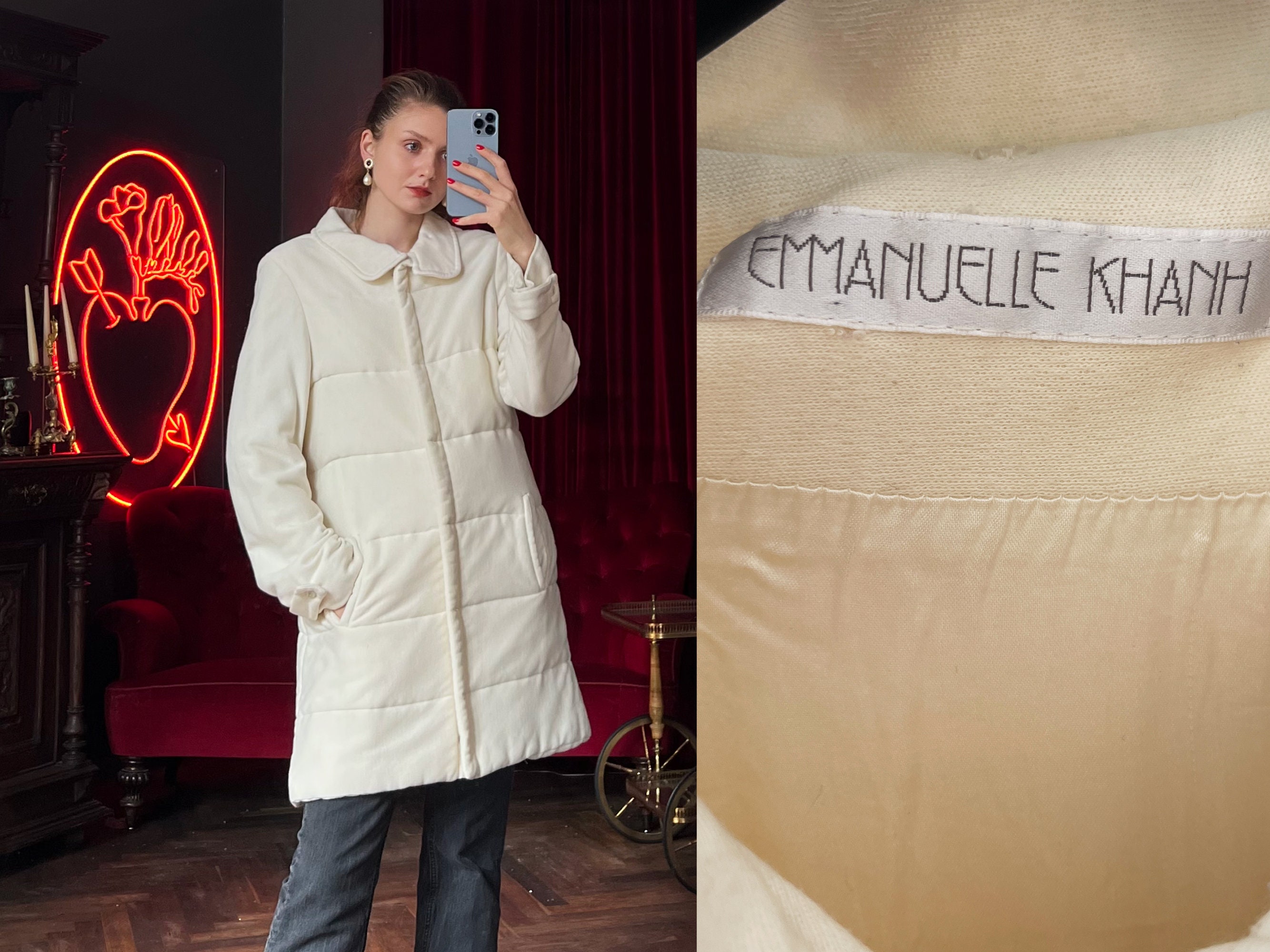 Manteau emmanuelle khanh new arrivals