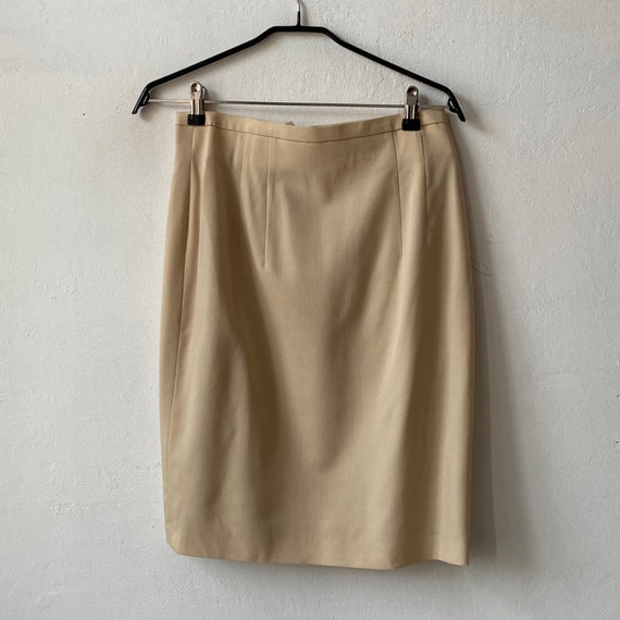 Vintage LAURÈL High Waist Midi Skirt, Pure New Wo… - image 8