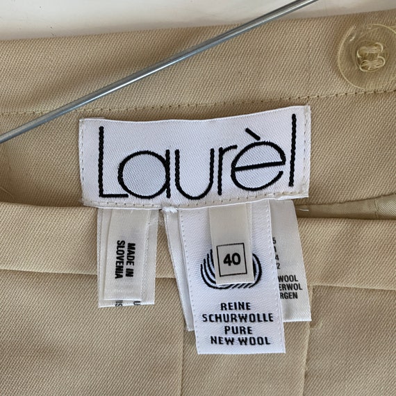 Vintage LAURÈL High Waist Midi Skirt, Pure New Wo… - image 7