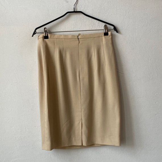 Vintage LAURÈL High Waist Midi Skirt, Pure New Wo… - image 9
