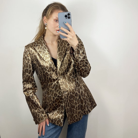 2000's BLUMARINE blazer, Documented Vintage Lurex… - image 6