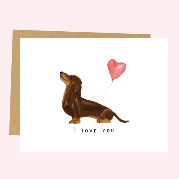 Dachshund Valentines - Etsy