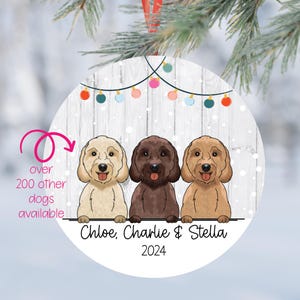 Goldendoodle Ornament
