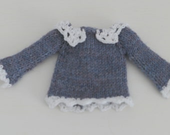 BLYTHE SWEATER, Blythe JUMPER,  blythe clothes. blythe outfit, Neo Blythe Doll, blythe knitted