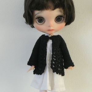 BLYTHE CARDIGAN, Blythe top, blythe clothes. blythe outfit, blythe sweater image 3