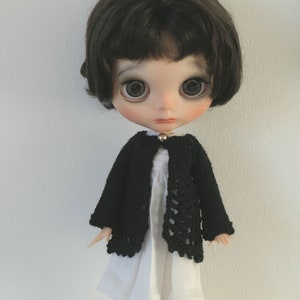 BLYTHE CARDIGAN, Blythe top, blythe clothes. blythe outfit, blythe sweater image 4