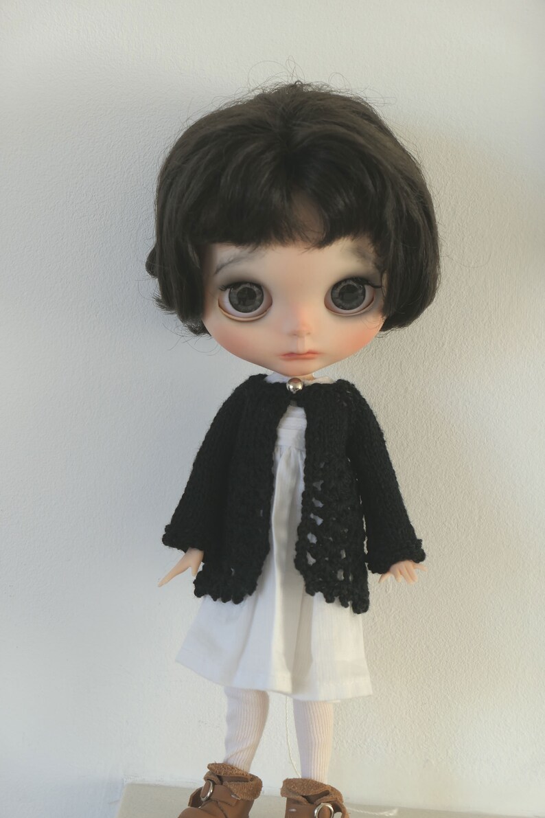 BLYTHE CARDIGAN, Blythe top, blythe clothes. blythe outfit, blythe sweater image 4