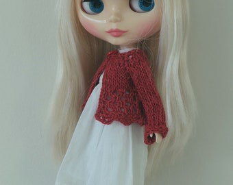 BLYTHE CARDIGAN, Blythe top, blythe clothes. blythe outfit, blythe sweater