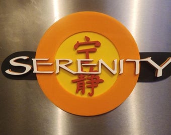 Serenity (Firefly) Logo Plaque