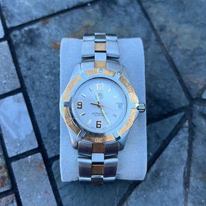 TAG Heuer 2000 Stainless Steel and 18k Gold Watch NEW